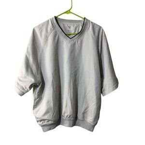 PRO TOUR LIGHTWEIGHT WINDBREAKER GOLF SHORT SLEEVE COOL PLAY COAT MENS MEDIUM